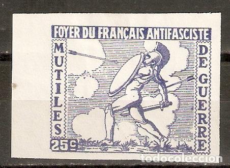 Stamps: PATRIOTICOS FOYER ANTIFASCISTA