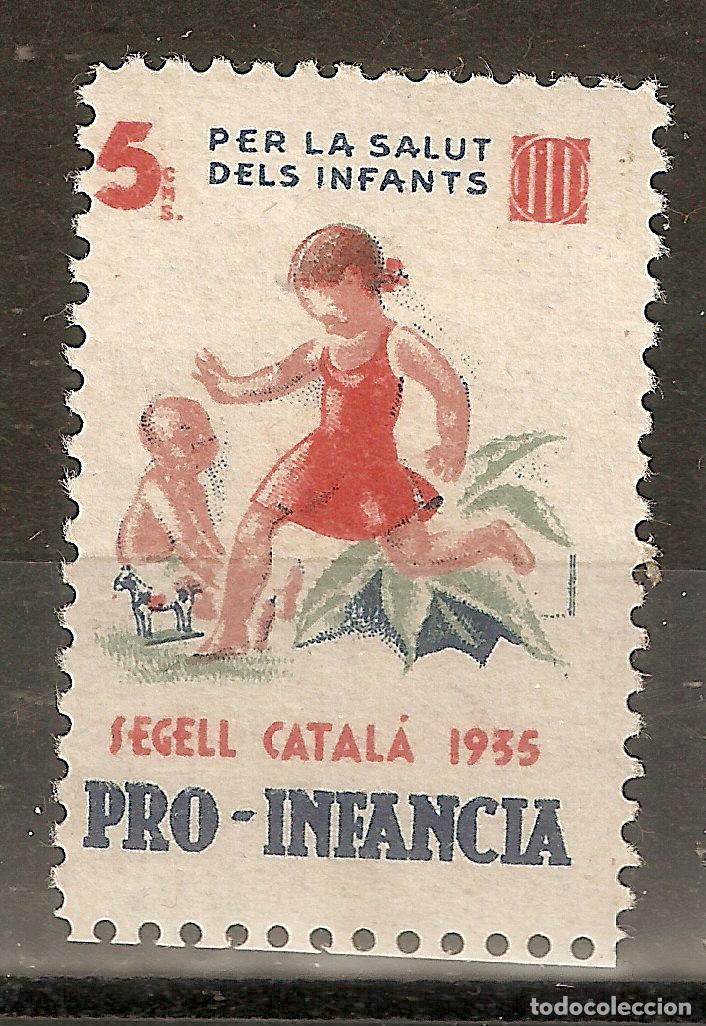 Stamps: PATRIOTICOS PRO INFANCIA ESTAT CATALA