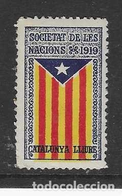Briefmarken: SOCIETAT DE LES NACIONS- CATALUNYA LLIURE--VER FOTOS