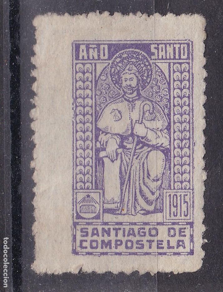 Stamps: AA18-Vi&ntilde;eta A&Ntilde;O SANTO. SANTIAGO de COMPOSTELA 1915 (*)