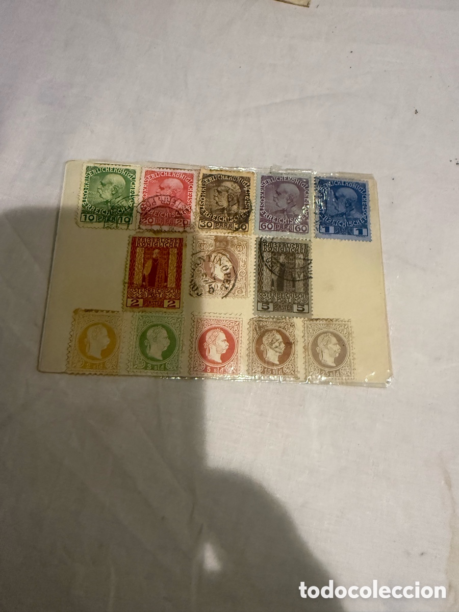Sellos: LOTE 13 SELLOS ANTIGUOS AUSTRIA IMPERIO AUSTROH&Uacute;NGARO &ndash; SIGLO XIX Y XX