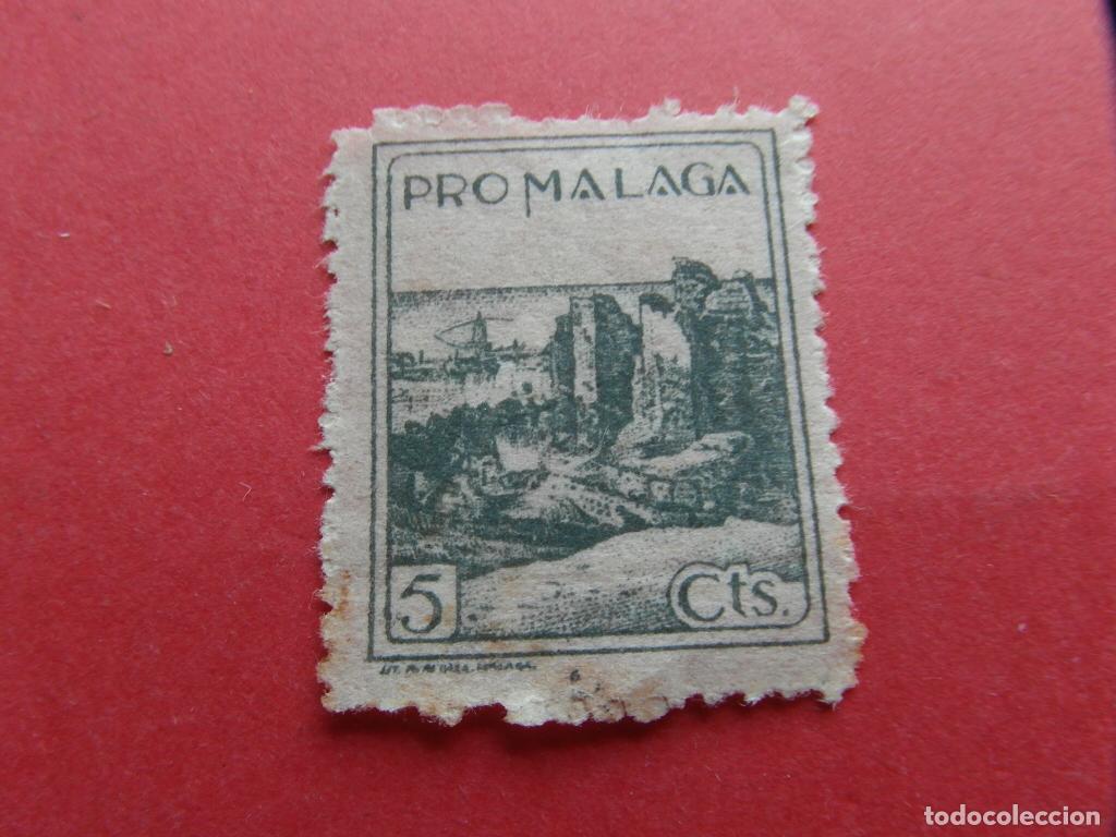 Timbres: LOTE 1 VI&Ntilde;ETA SELLO PRO MALAGA
