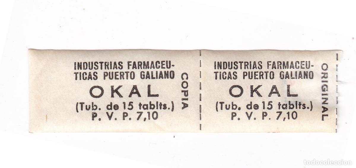 Timbres: Vi&ntilde;eta, sello o precinto original. De antiguos medicamentos, farmacia, S.O.E. El de la fotograf&iacute;a.