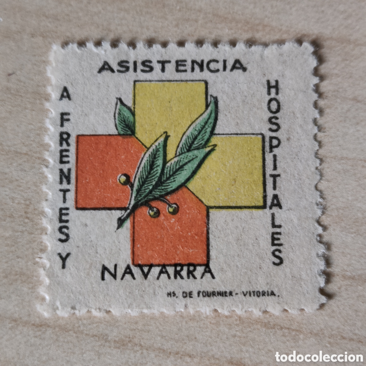 Sellos: a74 Asistencia a Frentes y Hospitales NAVARRA Allepuz 13 afinet 24