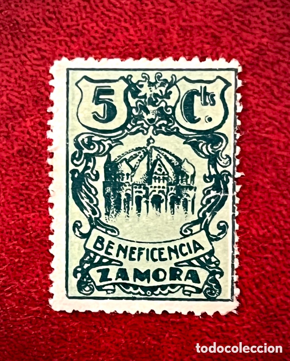 Sellos: Curioso sello Guerra Civil Espa&ntilde;ola Zamora 1936