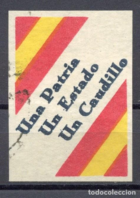 Briefmarken: ETIQUETA PATRI&Oacute;TICA ZONA NACIONAL CAT&Aacute;LOGO ALLEPUZ - EDIFIL N&ordm; 12