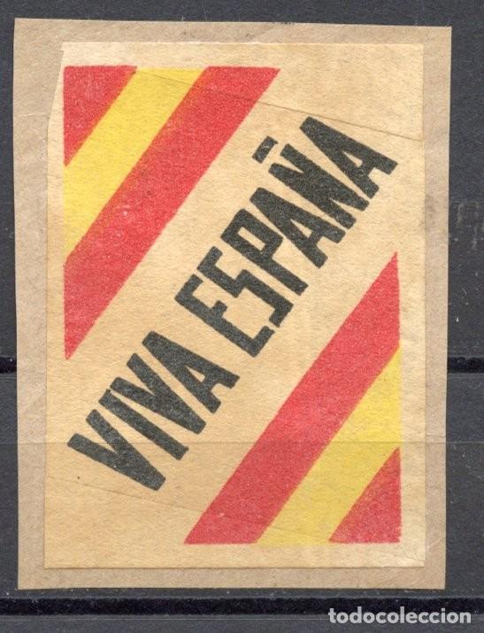Briefmarken: ETIQUETA PATRI&Oacute;TICA ZONA NACIONAL CAT&Aacute;LOGO ALLEPUZ - EDIFIL N&ordm; 14