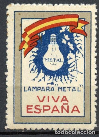 Sellos: ETIQUETA PATRI&Oacute;TICA ZONA NACIONAL CAT&Aacute;LOGO ALLEPUZ - EDIFIL N&ordm; 33