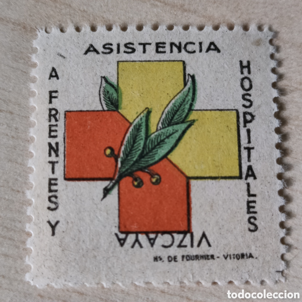 Sellos: a74 Asistencia a Frentes y Hospitales VIZCAYA INVERTIDO Allepuz 1b afinet 27i