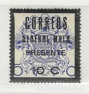 Sellos: CANARIAS.- 10 CTS.- GENERAL MOLA-VER FOTOS