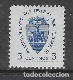 Sellos: IBIZA(BALEARES)- 5 CTS.- SELLO MUNICIPAL-VER FOTOS