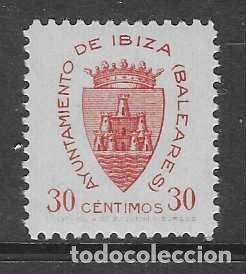 Sellos: IBIZA(BALEARES)- 30 CTS.- SELLO MUNICIPAL-VER FOTOS