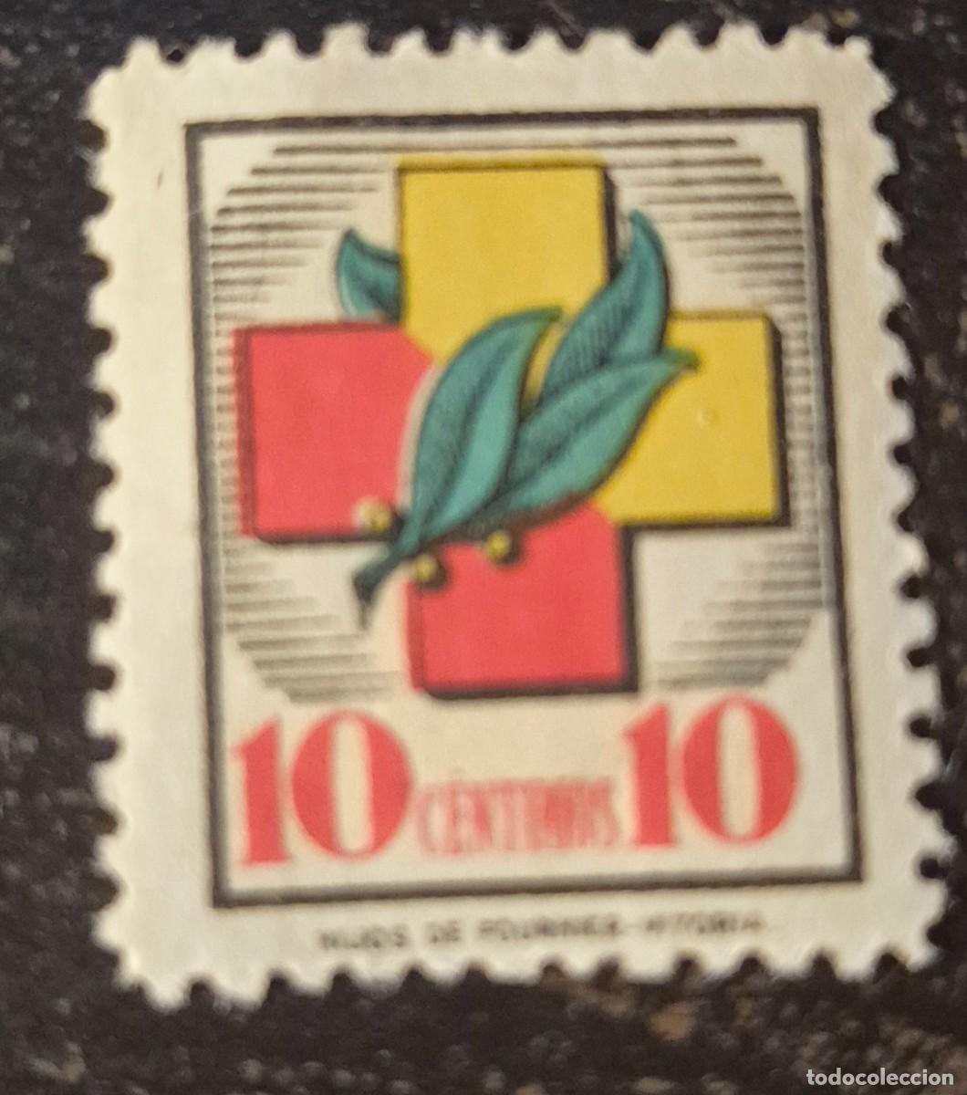 Sellos: A&ntilde;o 1938/39 - Frente y Hospitales - Nuevo con se&ntilde;al de fijasello - Se env&iacute;a el de la imagen