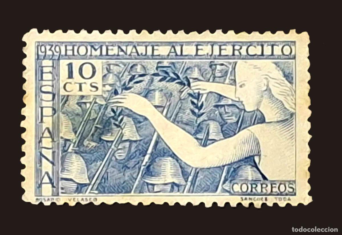 Sellos: 1939 Homenaje al ej&eacute;rcito - Foto 1