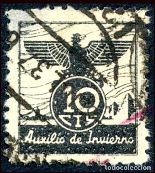 Sellos: Espa&ntilde;a - Auxilio Invierno - Edi o 1 - 10 cts.