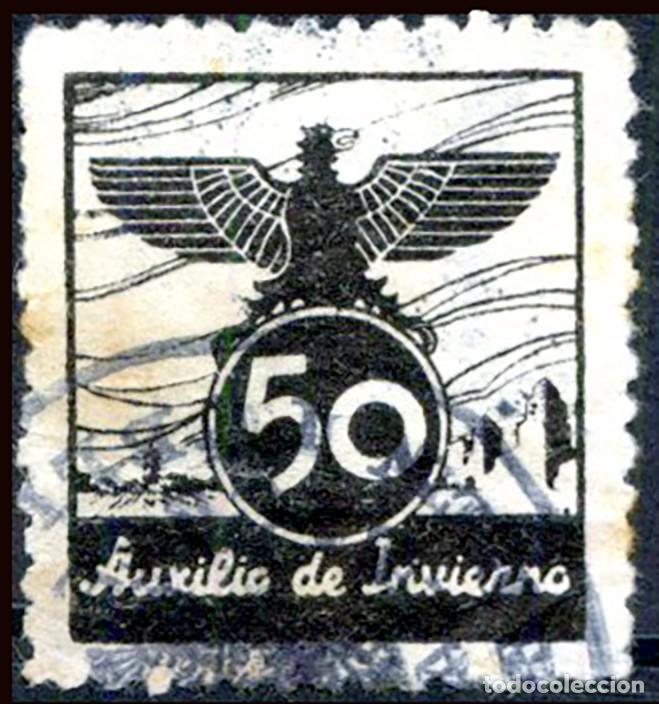 Sellos: Espa&ntilde;a - Auxilio Invierno - Edi o 3 - 50 cts.