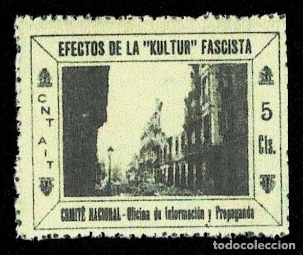 Sellos: NC-2600 Guerra Civil Vi&ntilde;eta Noruega en favor de la REPUBLICA G.G. n&ordm; 2610 Inscripcion en NORUEGO Sin