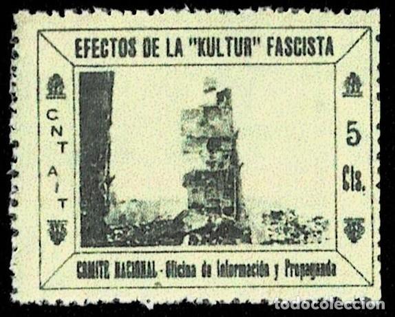 Sellos: NC-2600 Guerra Civil Vi&ntilde;eta Noruega en favor de la REPUBLICA G.G. n&ordm; 2611 Inscripcion en NORUEGO Sin