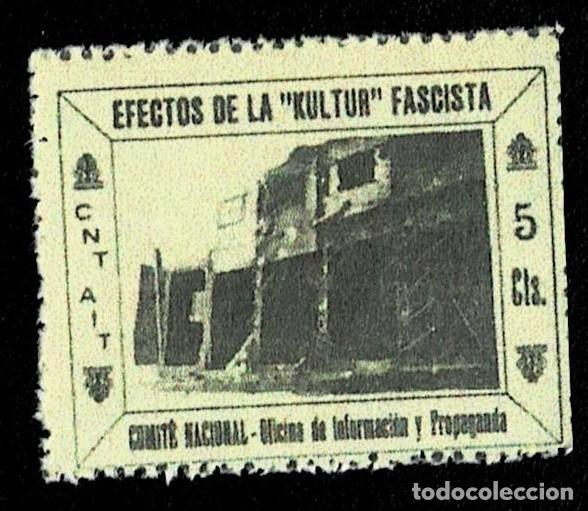 Sellos: NC-2600 Guerra Civil Vi&ntilde;eta Noruega en favor de la REPUBLICA G.G. n&ordm; 2613 Inscripcion en NORUEGO Sin