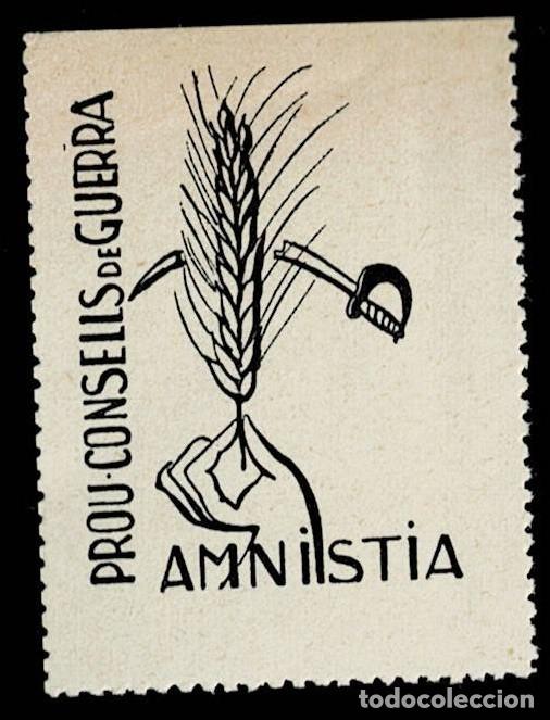 Sellos: NC-1750 Guerra Civil AMNIST&Iacute;A EDIFIL n&ordm; 2321 PROU CONSELLS DE GUERRA (AMNISTIA) Sin fijasellos