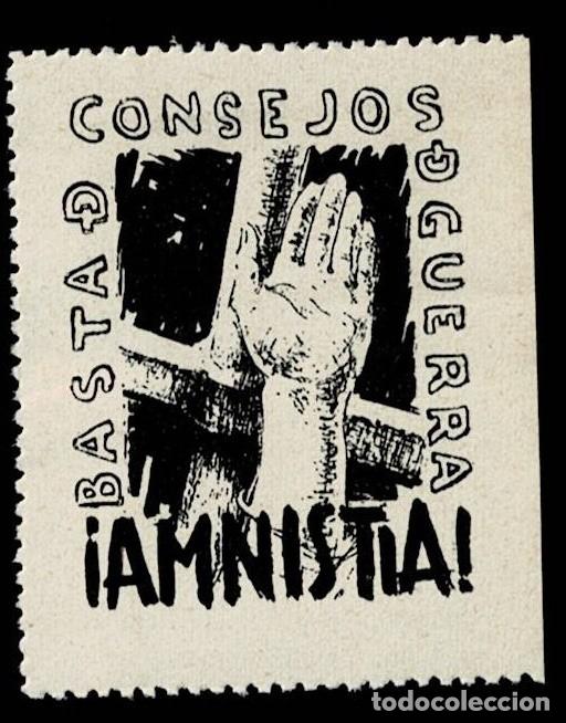 Sellos: NC-1750 Guerra Civil AMNIST&Iacute;A EDIFIL n&ordm; 2325 BASTA DE CONSEJOS DE GUERRA. AMNISTIA Sin fijasellos
