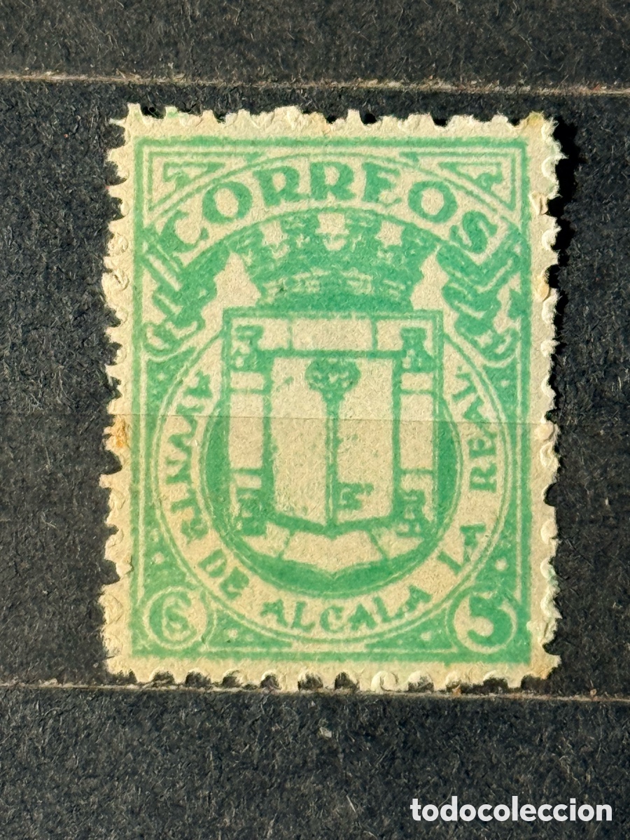 Sellos: Espa&ntilde;a. 1936/1939. Guerra Civil. Emisiones locales republicanas. Alcal&aacute; la Real . Fesofi 1. Nuevo **