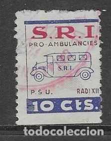 Sellos: VI&Ntilde;ETA.- 10 CTS.- S.R.I.- P.S.U. -PRO AMBULACIA- VER FOTOS