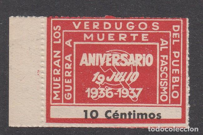 Sellos: GUERRA CIVIL VI&Ntilde;ETA MUERAN LOS VERDUGOS DEL PUEBLO GUERRA A MUERTE FASCISMO 10 CTMS.GG 2514