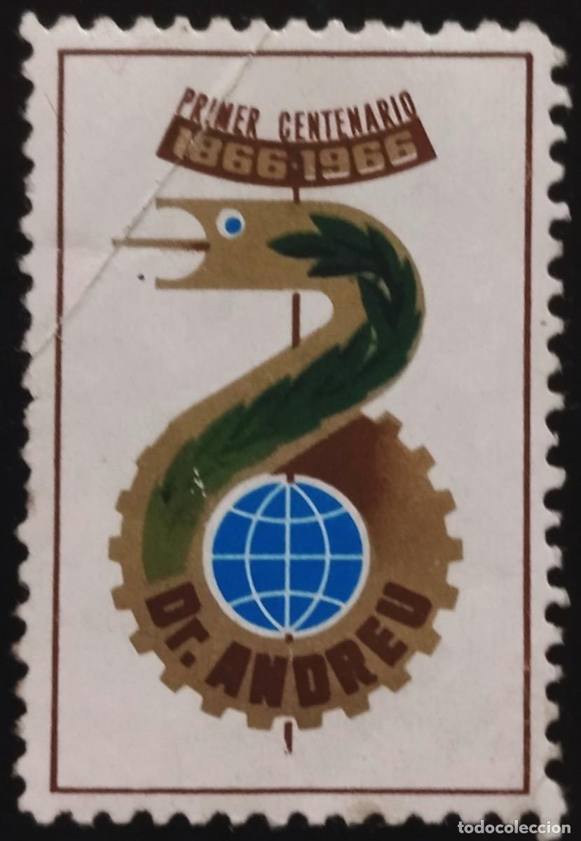 Sellos: 1966 VI&Ntilde;ETA DR. ANDREU PRIMER CENTENARIO 1866 - 1966. NUEVO - MH *