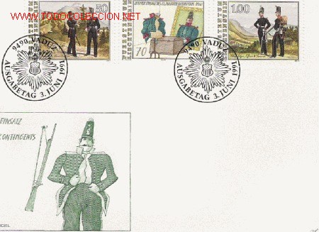Sellos: UNIFORMES  MILITARES - Foto 1