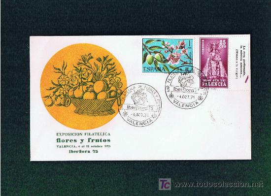 Sellos: SPD  Iberflora 1975 Valencia - Foto 1