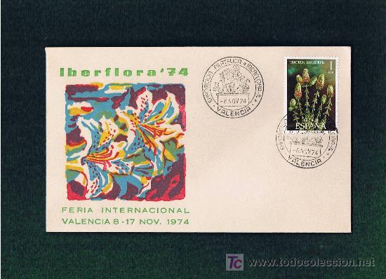 Sellos: SPD Iberflora 1974 Valencia - Foto 1