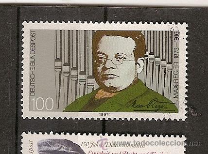 Sellos: Alemania ** & Max Reger, compositeur 1991 - Foto 1