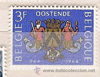 Sellos: Belgica ** & Millenium de Ostende 1964 (1286) - Foto 1