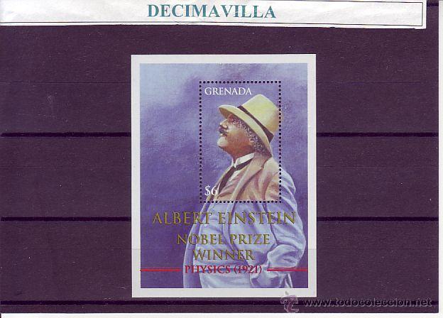 Sellos: GRENADA, ALBERT EINSTEIN, 2001, H.B. 618, OTEM171 - Foto 1
