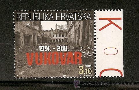 Sellos: Croacia ** & Vukovar 1991- 2011 - Foto 1
