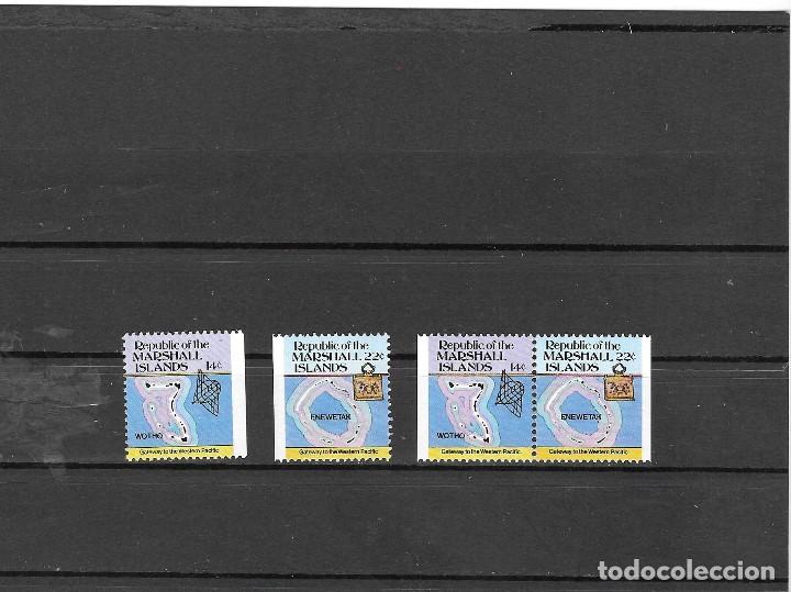Sellos: MARSHALL N&ordm; 78a y 79b y 78b (**) - Foto 1