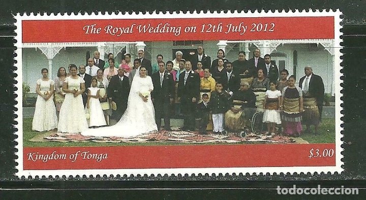 Sellos: Tonga 2012 Sc 1194 *** Boda real - Foto 1 - 173799583