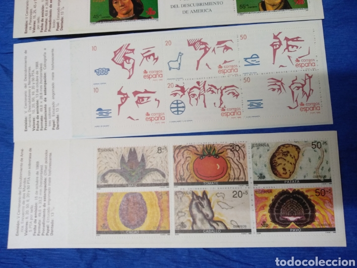 Sellos: Lote 3 CRIST&Oacute;BAL COLON - Foto 2