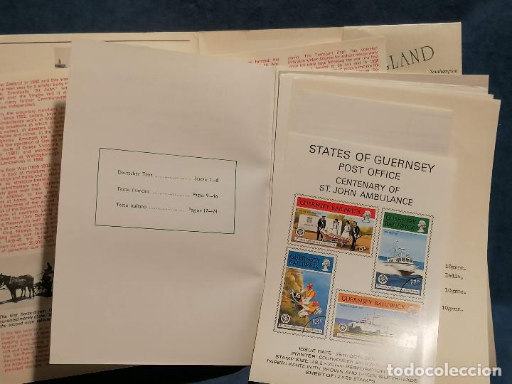 Sellos: Inglaterra Isla Guernesey Libro Oficina postal - Foto 7