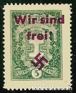 Timbres: LITUANIA 1938 OCUPACION NAZI DE MEMEL