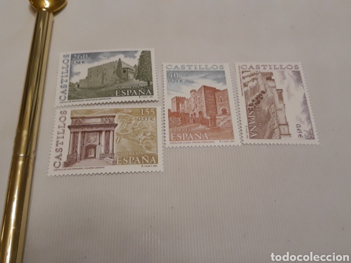 Sellos: Castillos 2001 4 sellos impecables - Foto 1