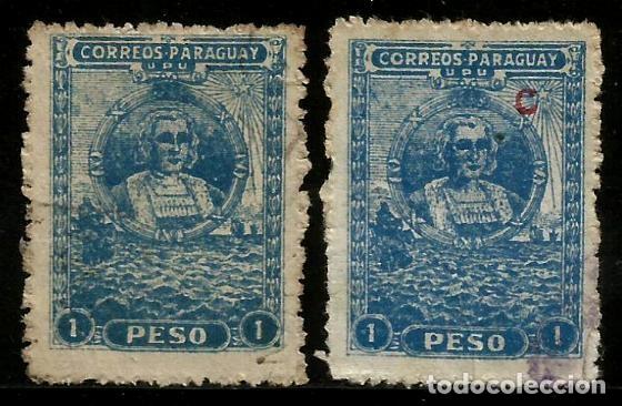 Sellos: PARAGUAY 1925 CRISTOBAL COLON