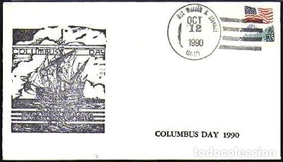Sellos: USA COLUMBUS DAY 1990 - Foto 1