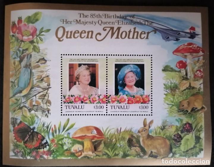 Sellos: TUVALU 1985 - HB ELIZABETH - Foto 1