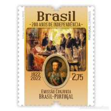 Sellos: PORTUGAL ** & EMISIÓN CONJUNTA DE LOS 200 AÑOS DE LA INDEPENDENCIA DE BRASIL 2022 (67654). Lote 364444226