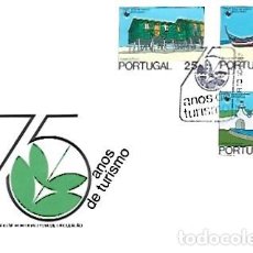 Sellos: PORTUGAL & FDC 75 AÑOS DE TURISMO INSTITUCIONAL, OPORTO 1987 (7688)