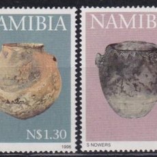 Sellos: F-EX44464 NAMIBIA MHN 1996 ARCHEOLOGY POTTERY.