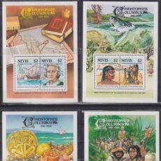 Sellos: F-EX47470 NEVIS MNH 1986 SPECIAL SHEET LIMITED EDITION COLUMBUS DISCOVERY.
