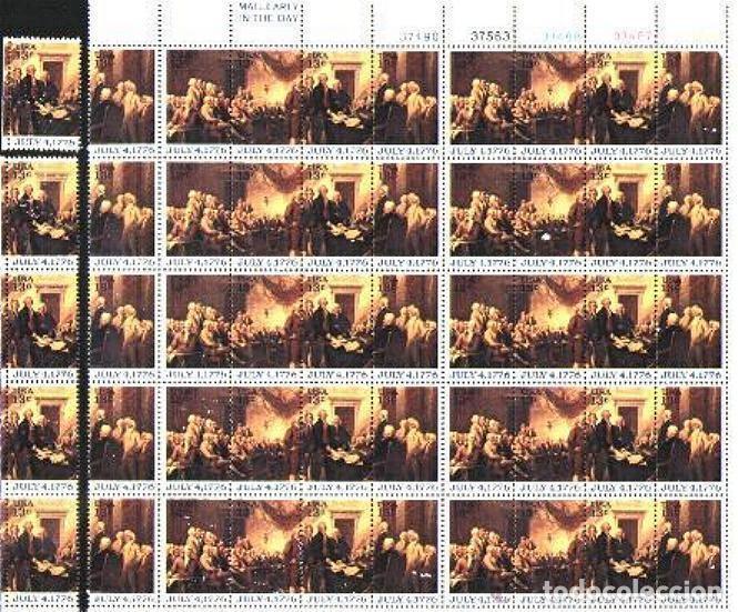 Francobolli: USA 1976 DECLARACION DE INDEPENDENCIA